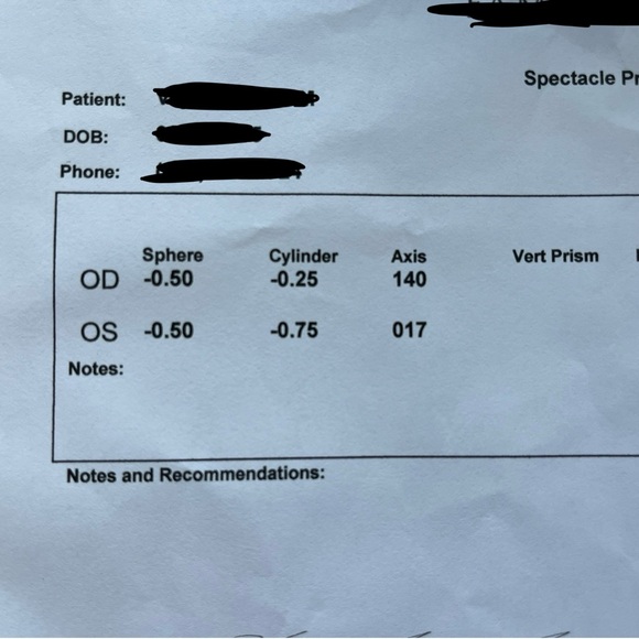 #S939 Glasses Frames from Firmoo, size large with prescription - Picture 8 of 8